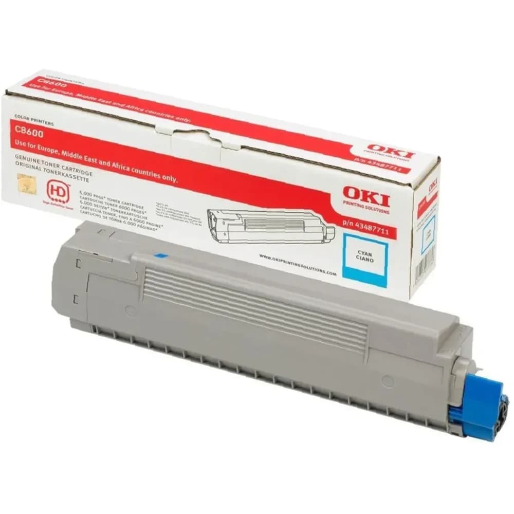 Oki Toner 43487711 cyan
