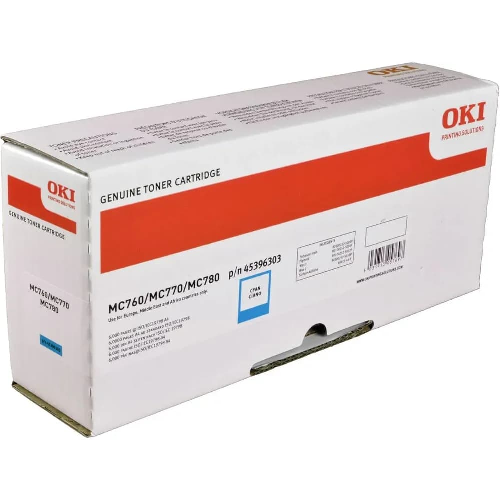 Oki Toner 45396303 cyan
