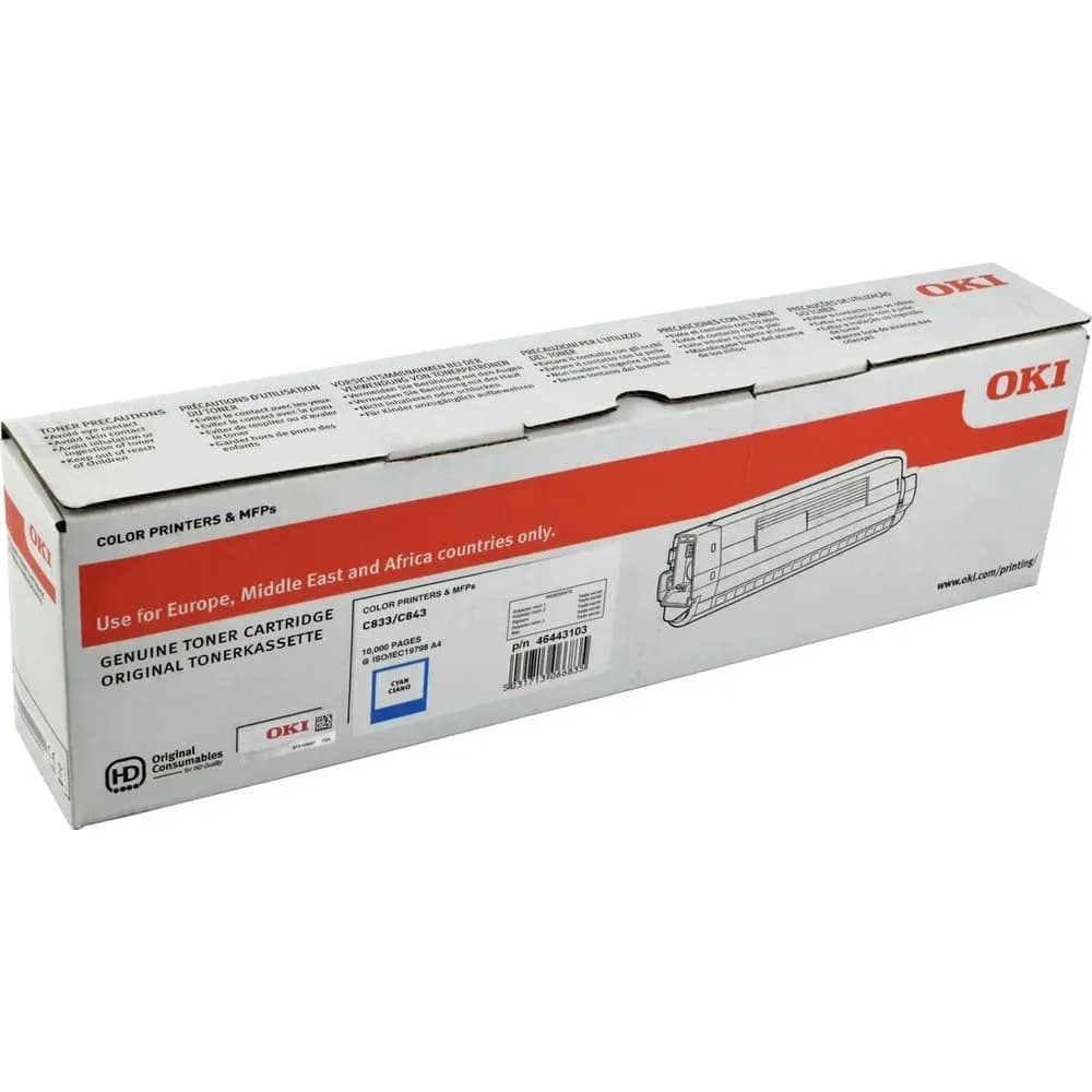 Oki Toner 46443103 cyan