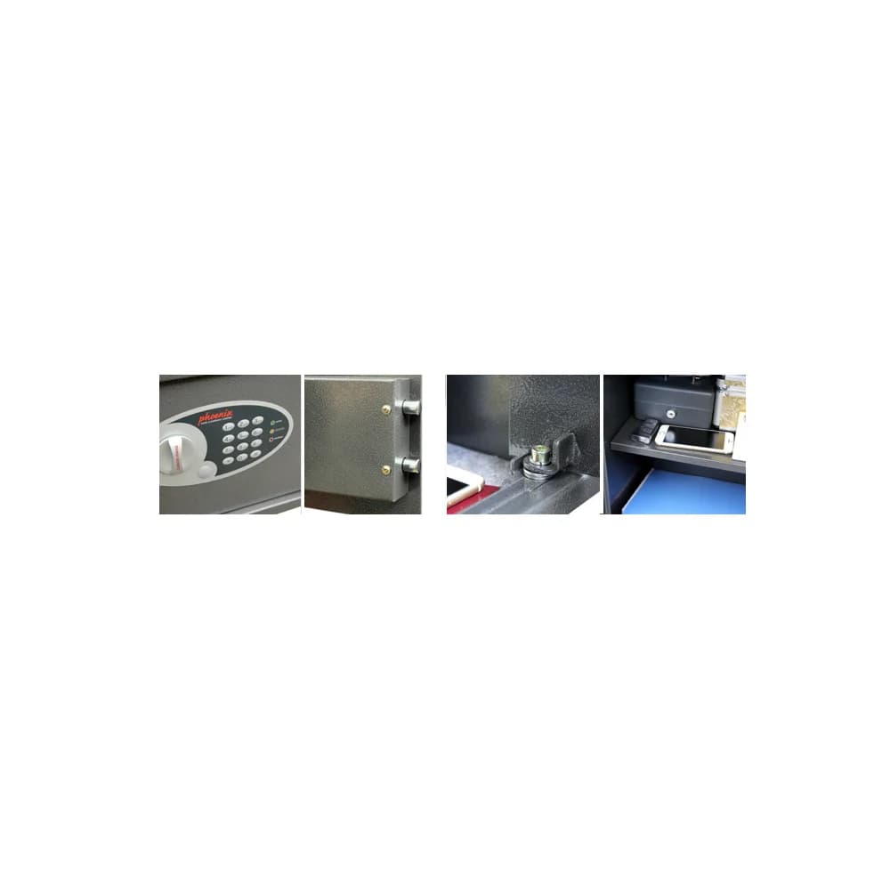 Phoenix Vela Home Wertschutzschrank Elektronisch 17 L SS0802E Graphit