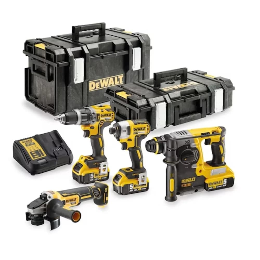 DeWalt Akku-Kombopack (4-tlg.), 18V