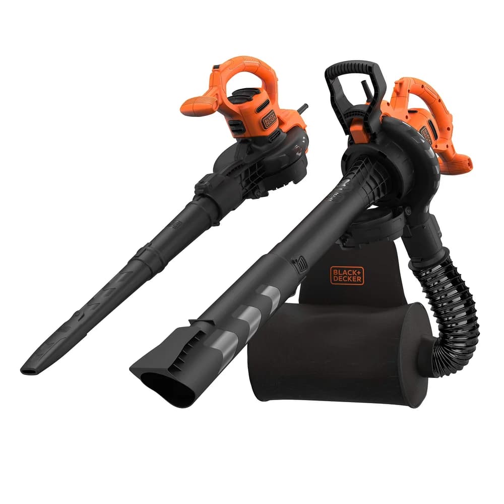 BLACK+DECKER BEBLV290, 3 in 1 Laubbläser, Laubsauger