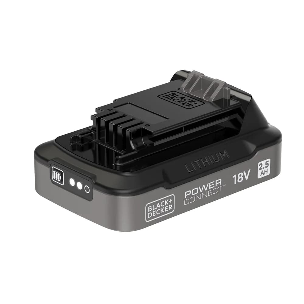 Black + Decker Black & Decker BDL2518S-XJ Werkzeug-Akku 18 V 2.5 Ah Li-Ion Akku