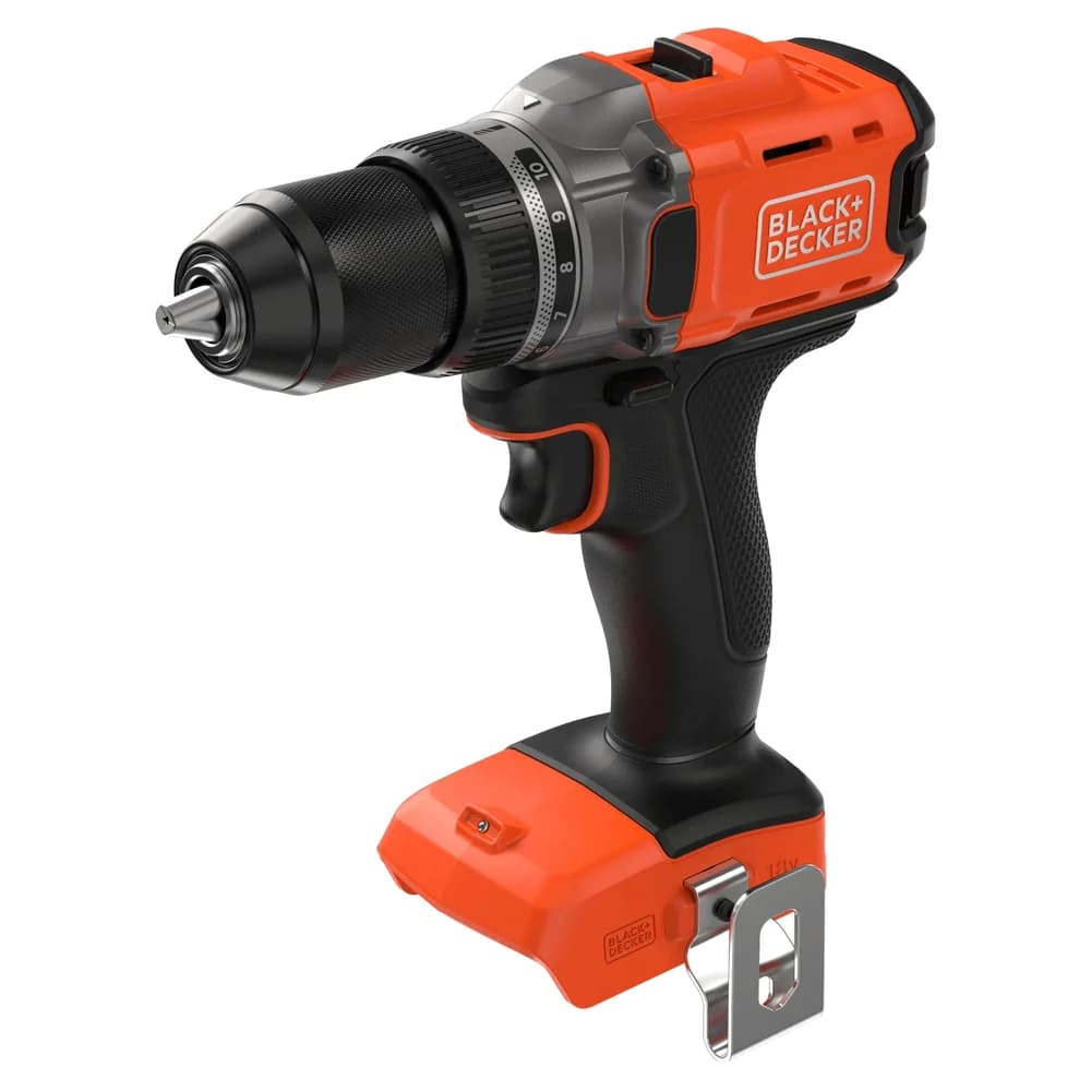 Black & Decker BCD382XN-XJ, Handbohrmaschine, Orange, 1,3 cm, 45 Nm, Akku, 18 V - Orange