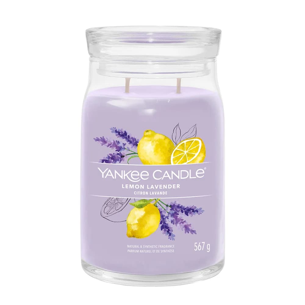 Yankee Candle Duftkerze Lemon Lavender Signature 567 g