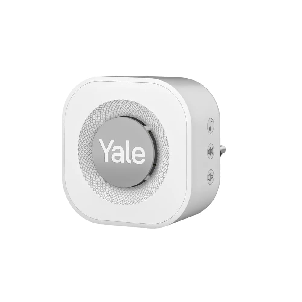 Yale Türklingel YALE SV-VDBCH-1A-W Funkgong weiß