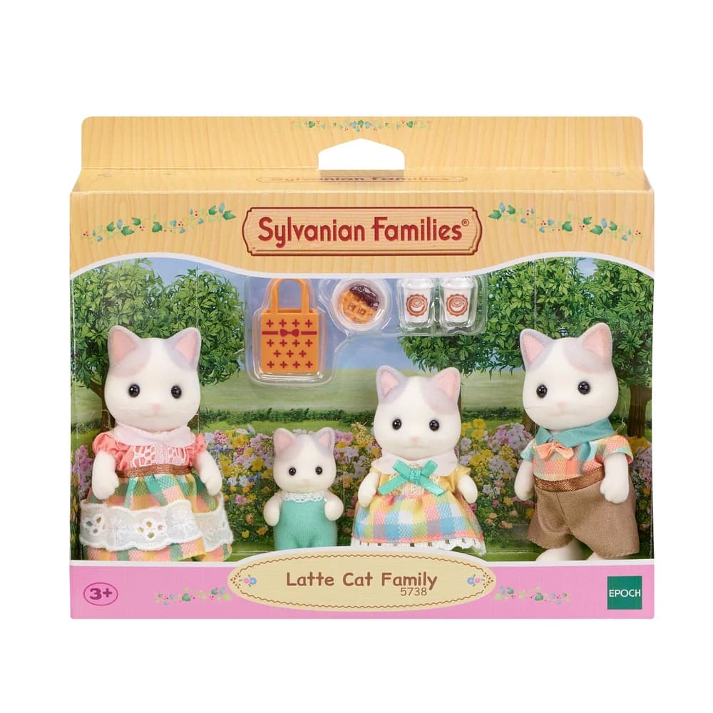 Sylvanian Families Spielfigur Milchkatzen Familie (5738) bunt