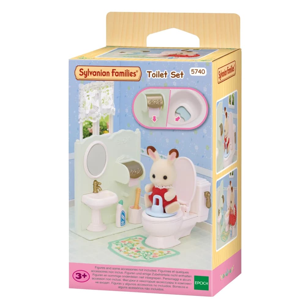 Sylvanian Families Spielwelt Toiletten-Set (5740) bunt