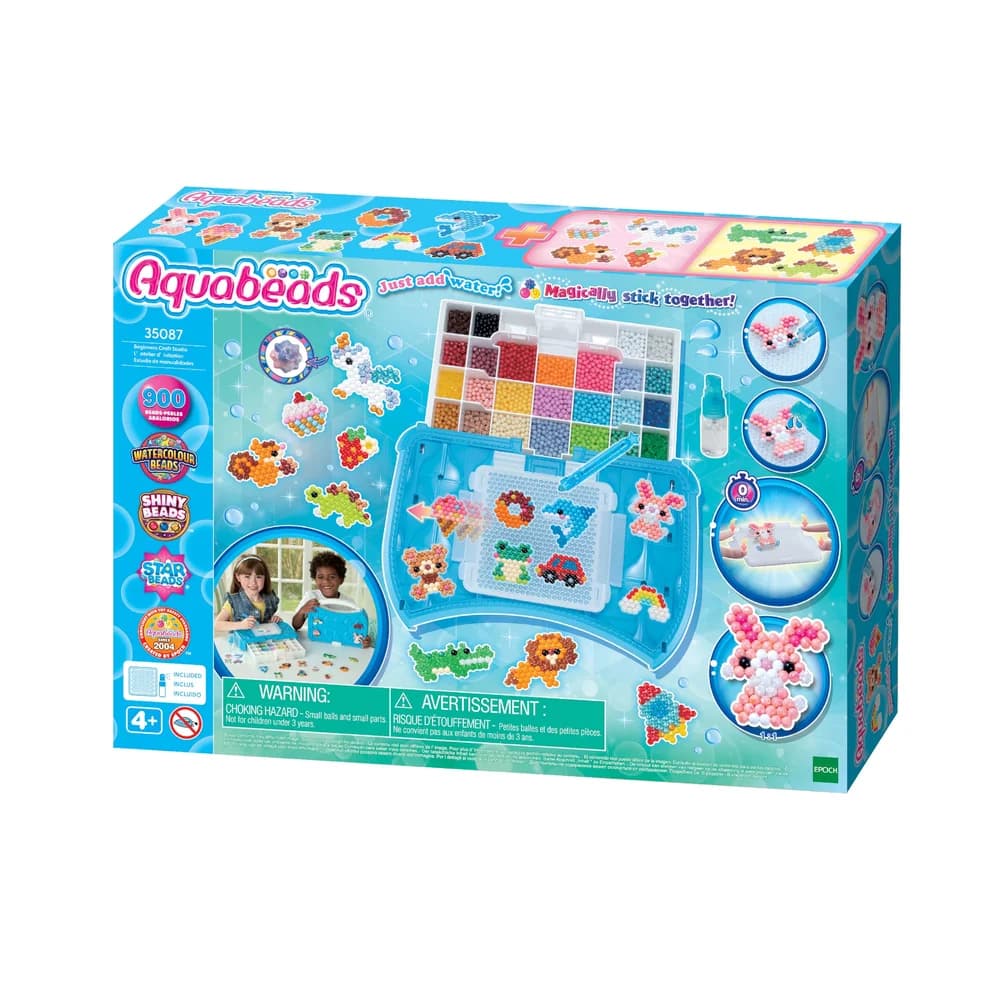 AQUABEADS Bastelstudio Starter Set, wasseraktivierend