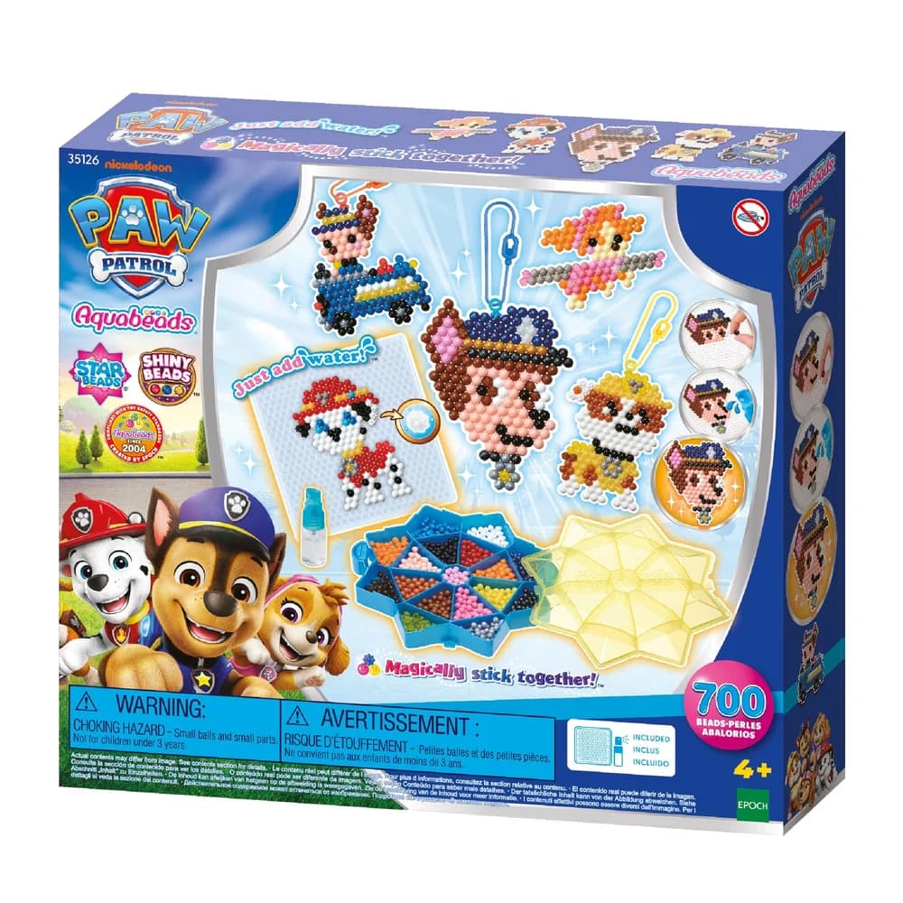 AQUABEADS Paw Patrol Mega Bastelset, wasseraktivierend
