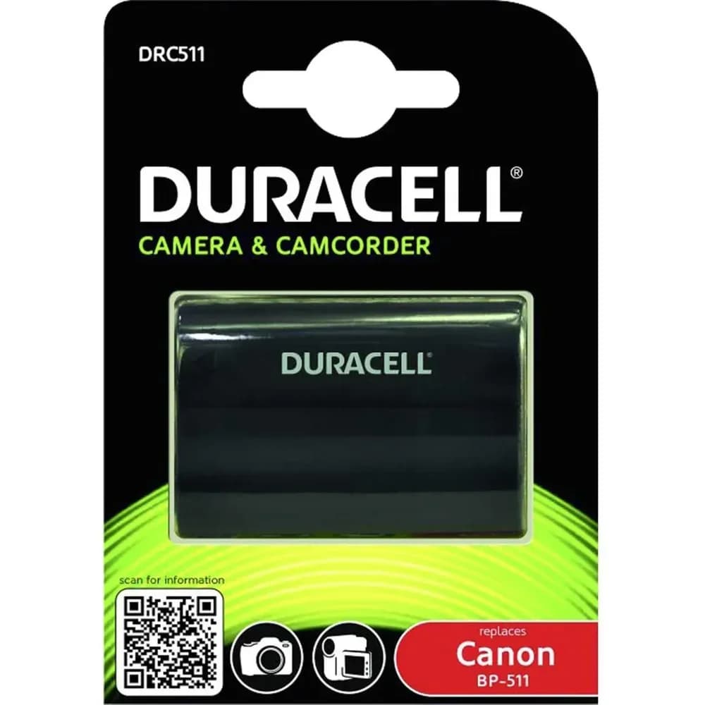Duracell DRC511 Kamera-/Camcorder-Akku Lithium-Ion (Li-Ion) 1600 mAh
