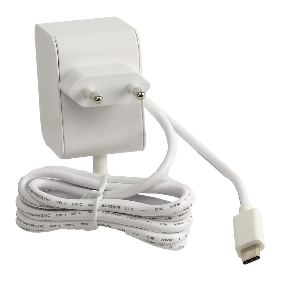 Pi 5 Powersupply - USB-C - White