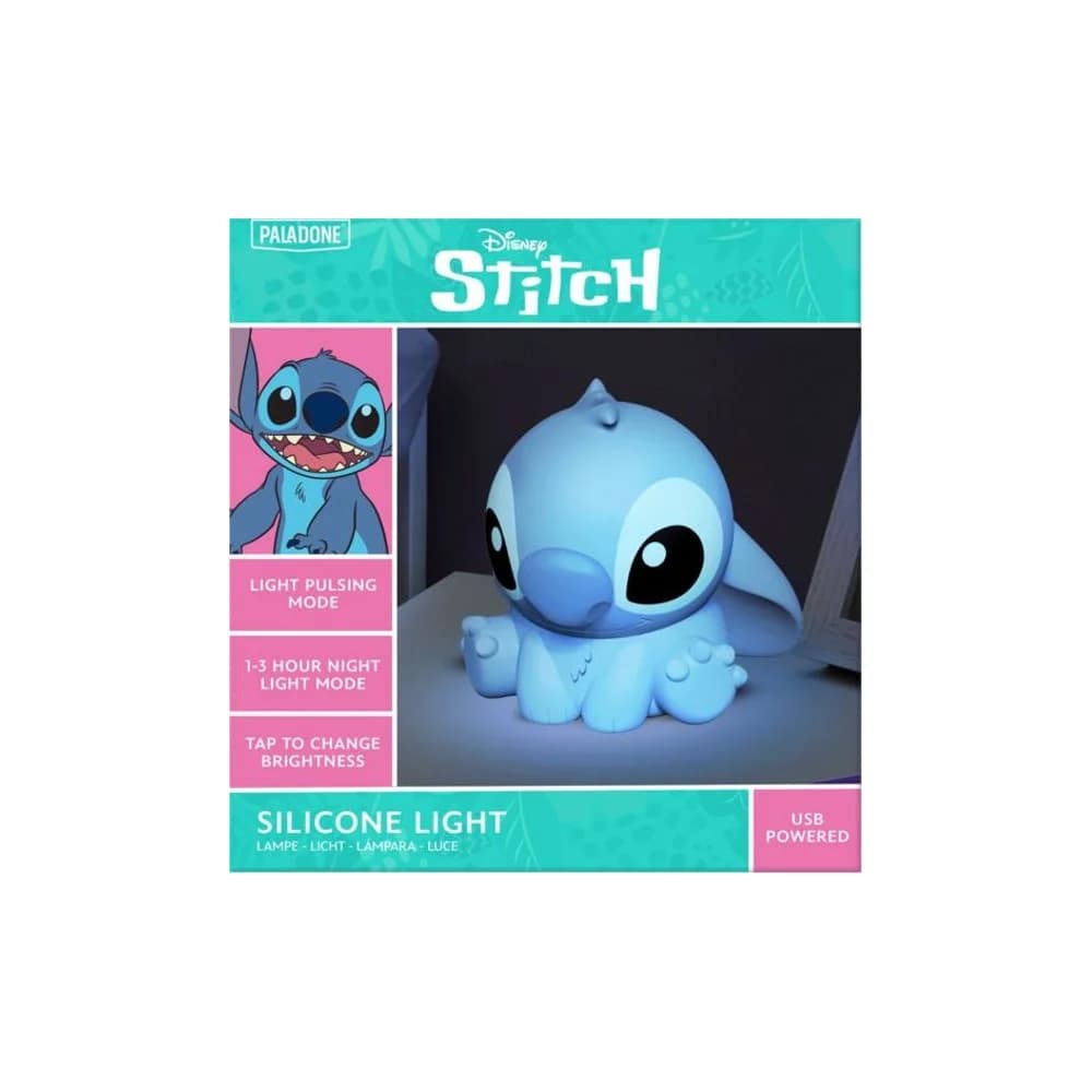 - Stitch Silicone Light Rechargeable Battery - Lampe