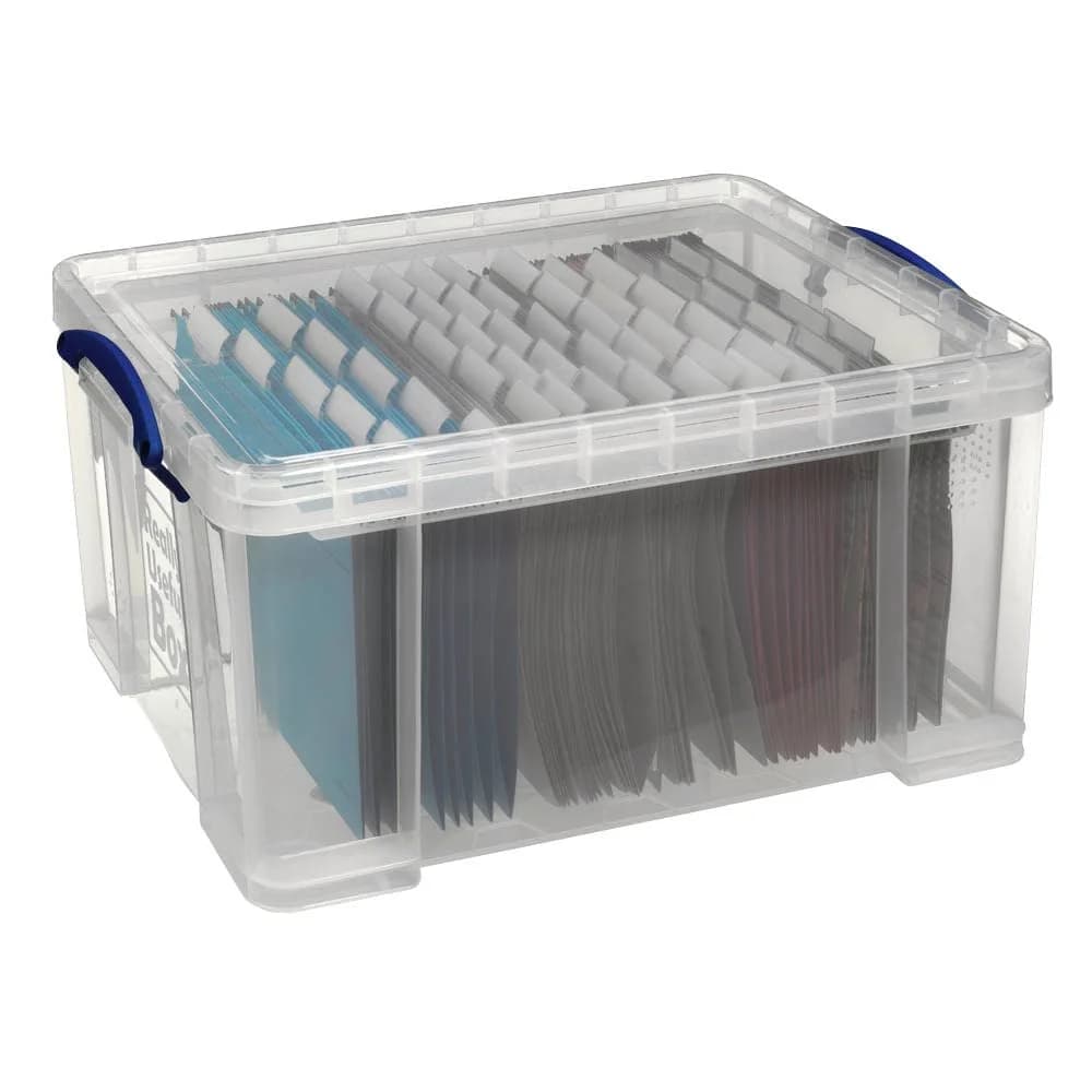 Really Useful Box Aufbewahrungsbox Aufbewahrungsbox 48l 400x315x600mm PP transparent