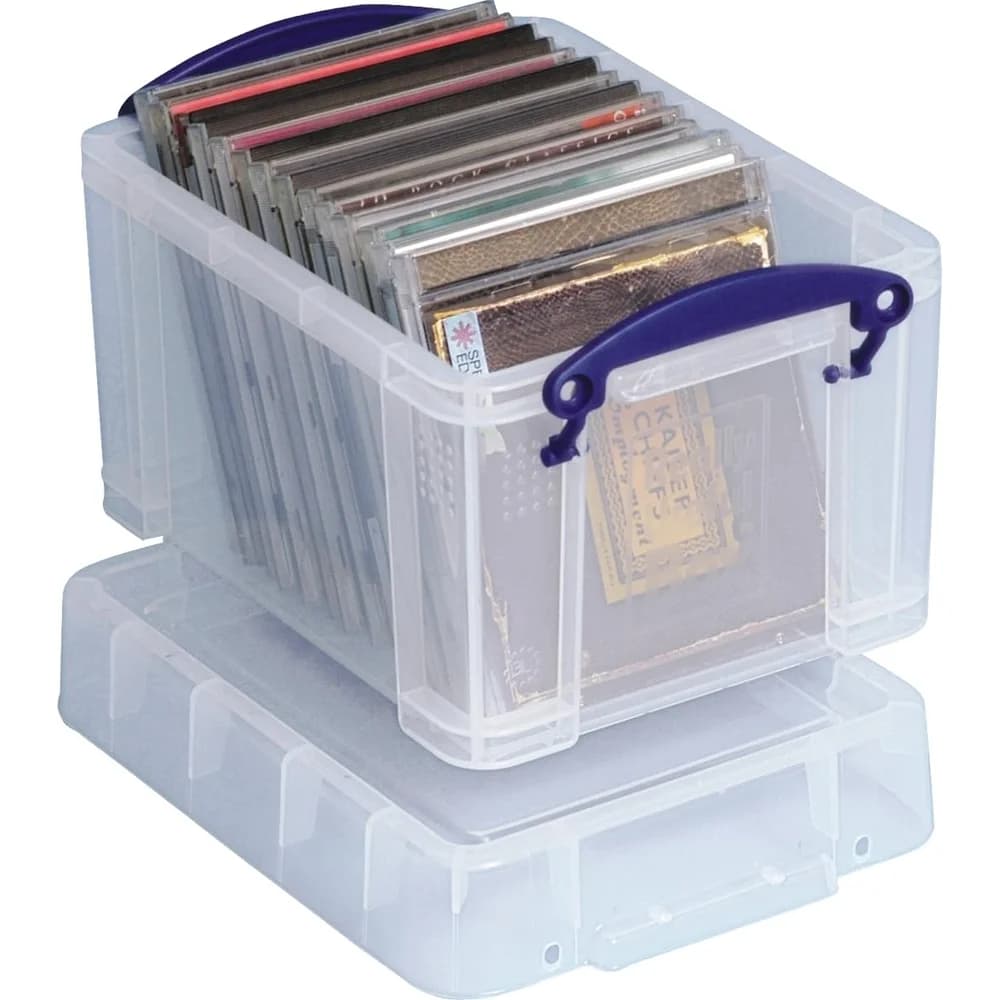 Really Useful Box Ablagebox 3 Liter transparent, 24.5x16x18 cm
