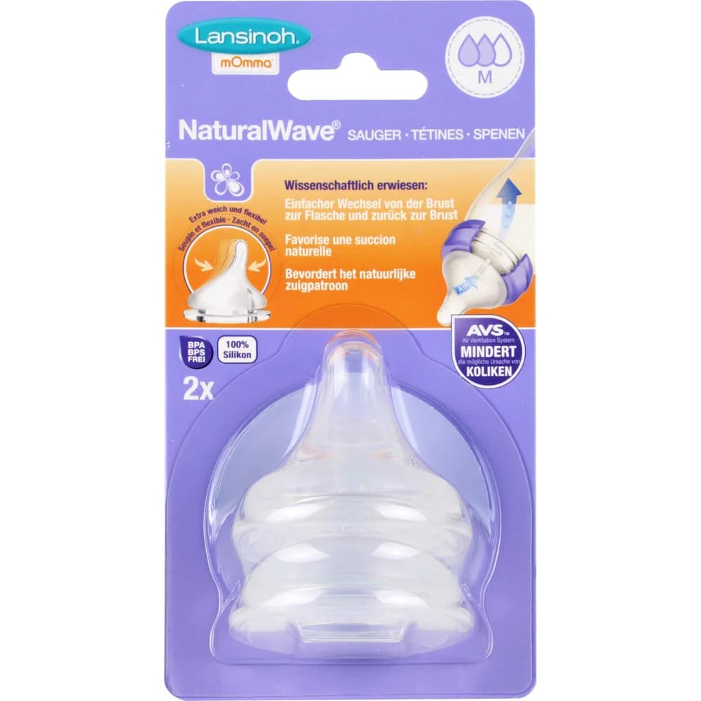 Lansinoh Naturalwave Sauger M
