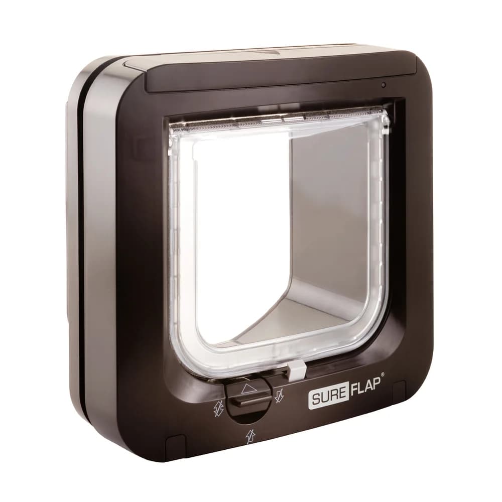 SureFlap Katzenklappe mikrochipgesteuert braun
