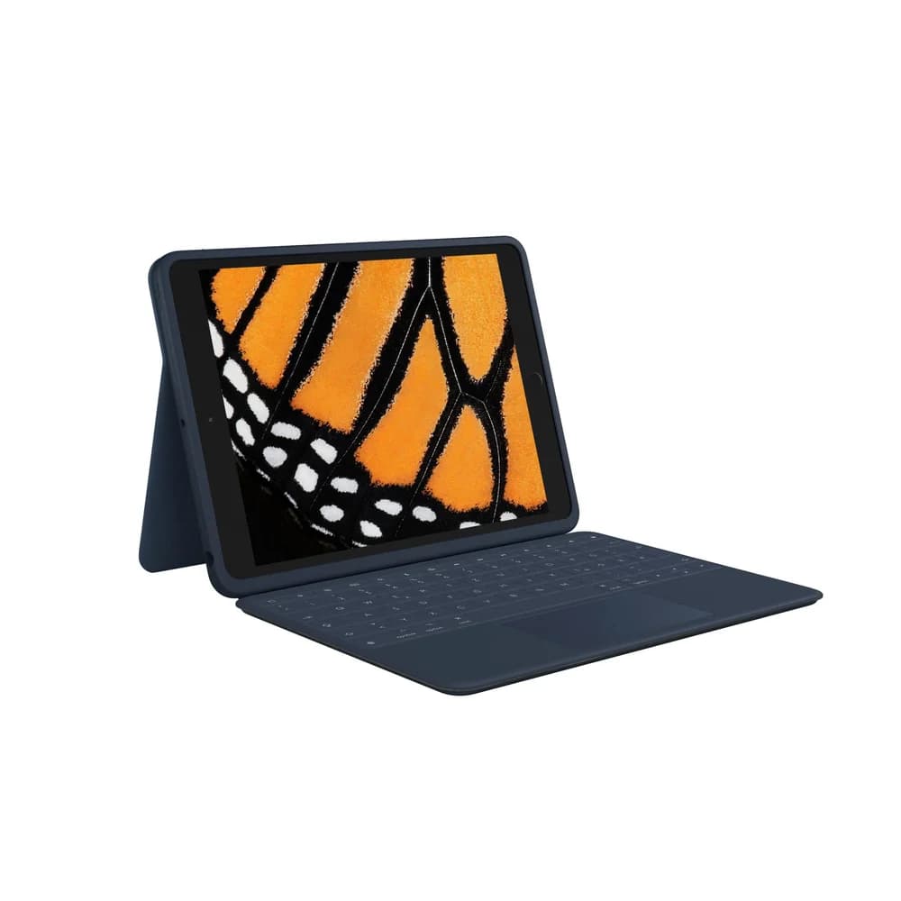 LOGITECH Rugged Combo 3 Touch, Apple iPad 10.2", blau, DE