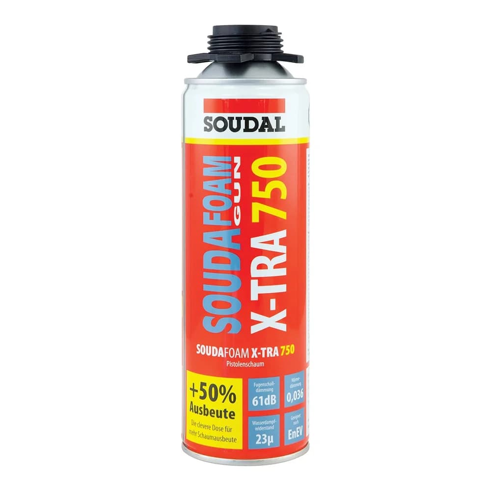 SOUDAL Montageschaum Soudafoam X-Tra B2 500ml MDI