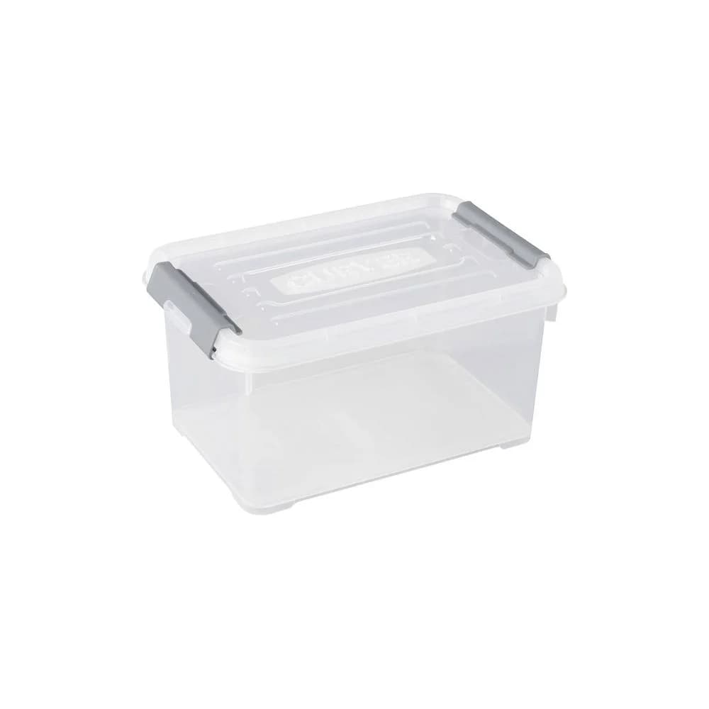 Allibert HANDY+ Box 6L, transparent / silber - Weiß