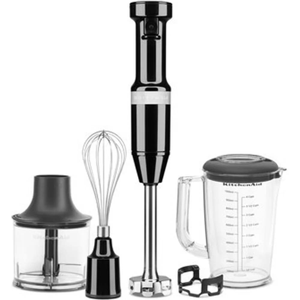 KitchenAid Stabmixer mit Zubehör 5KHBV83 - schwarz