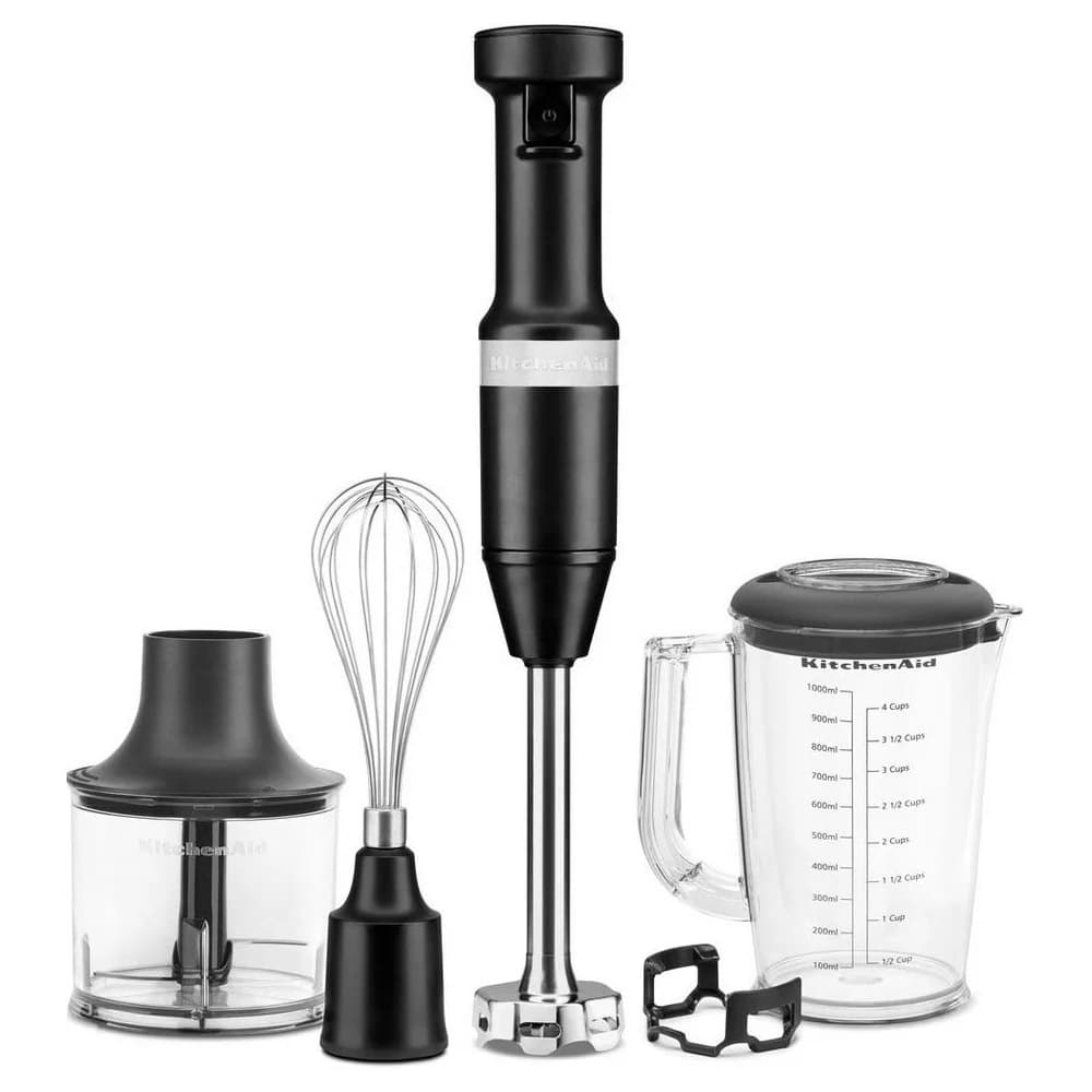 KitchenAid Stabmixer 5KHBV83EBM, Kunststoff, schwarz
