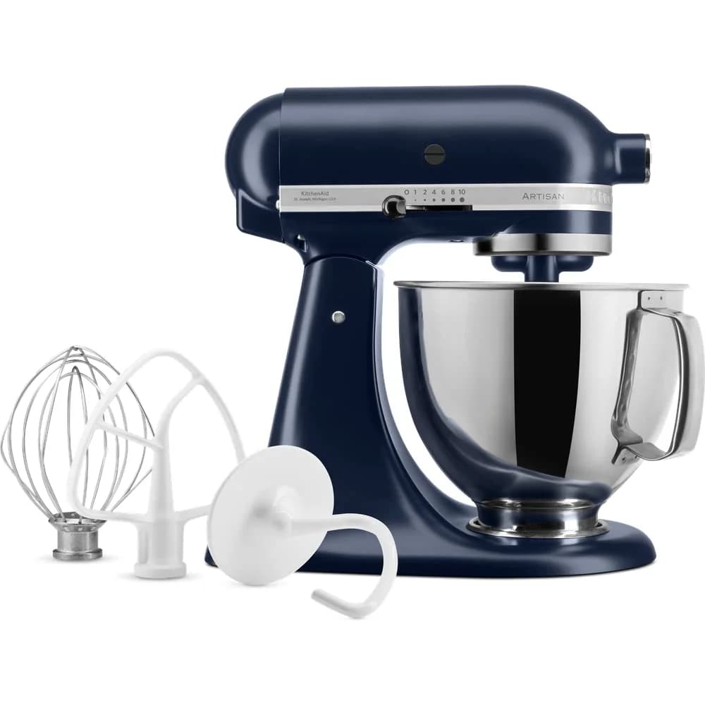 KitchenAid 5KSM125EIB Küchenmaschine Mineral Water kippbarer Motorkopf - Rot
