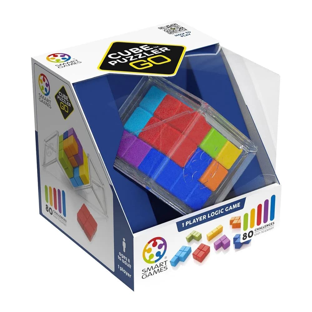 Smart Games Spiel Cube Puzzler GO, Logikspiel bunt