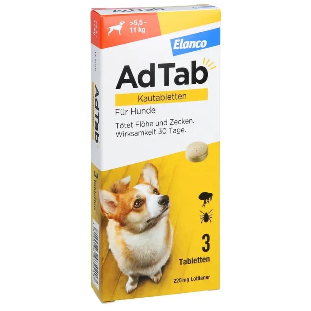 Adtab 225 mg Hund 5,5-11 kg