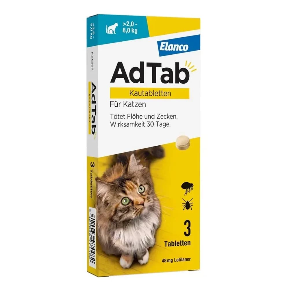 Adtab 48 mg Katze 2-8 kg