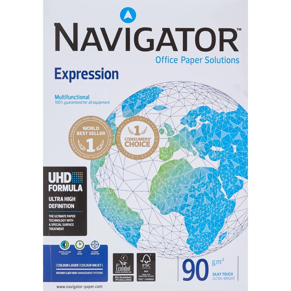 Navigator Expression - A4, 90 g/qm, weiß, 500 Blatt