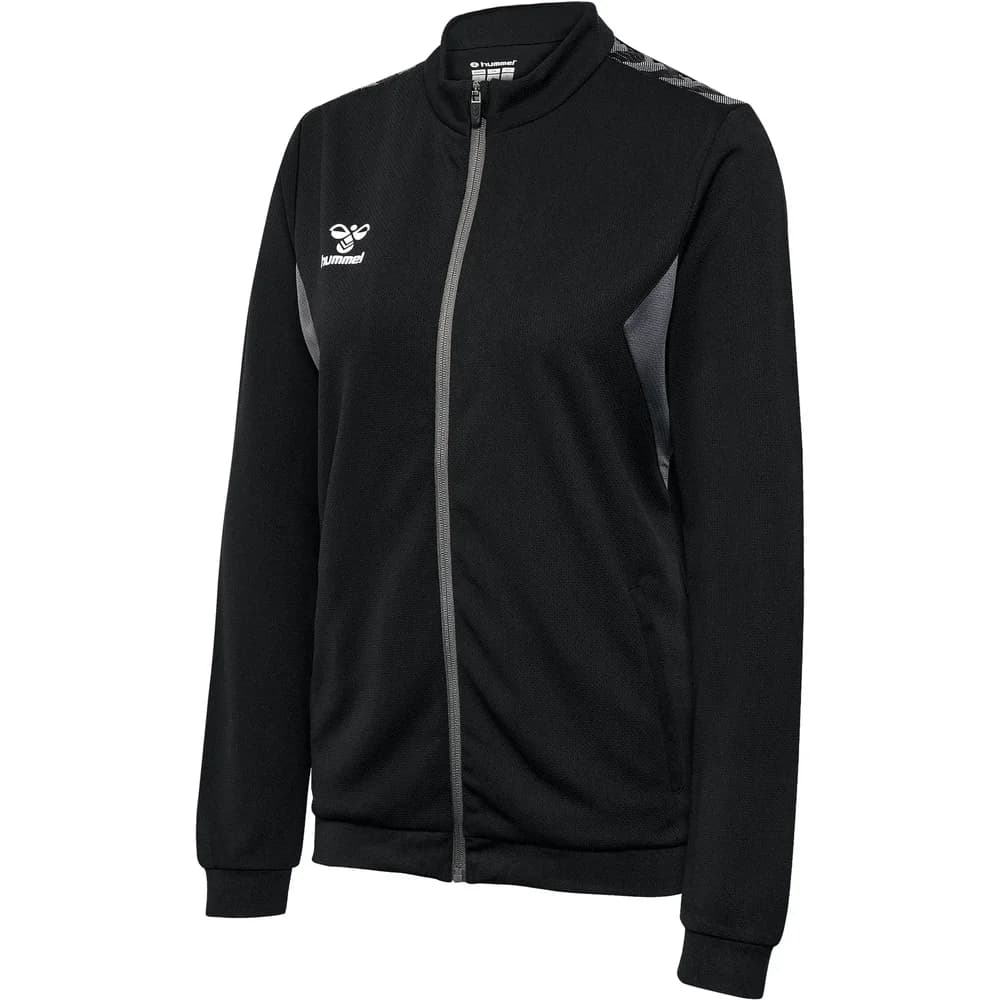hummel Hmlauthentic Pl Zip Trainingsjacke Damen - black - 2XL