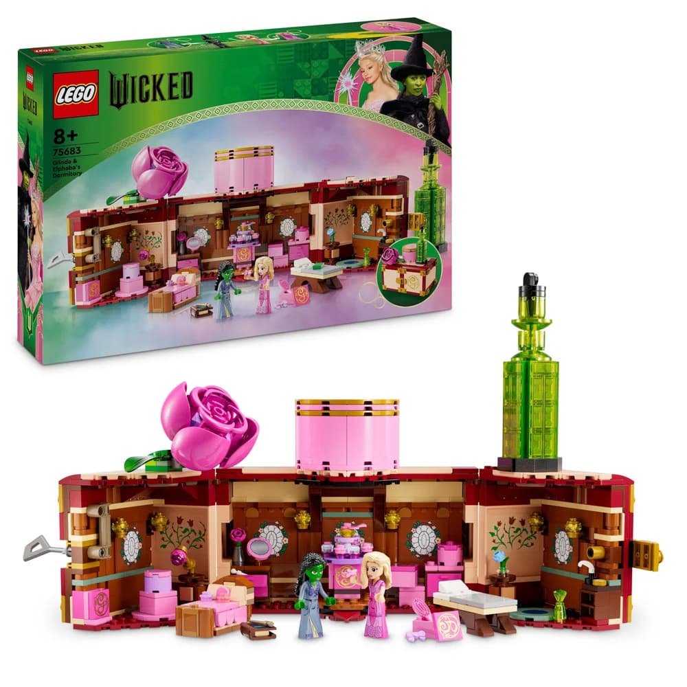 LEGO® Wicked Glindas und Elphabas Schlafsaal