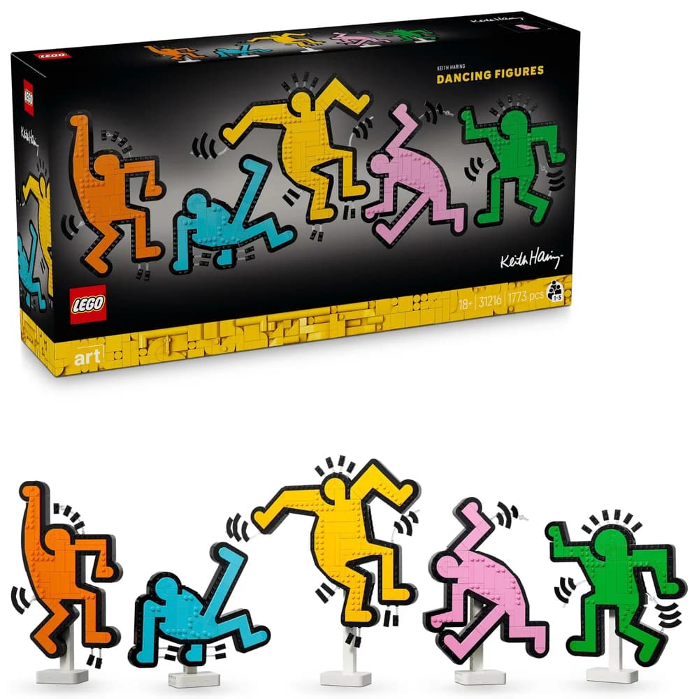 LEGO® Keith Haring ? Tanzende Figuren