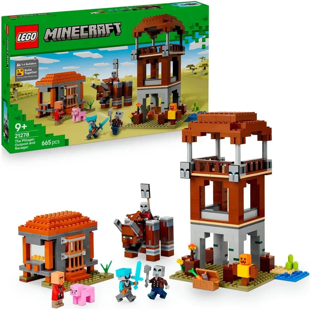 LEGO Minecraft 21278 Plünderer-Außenposten