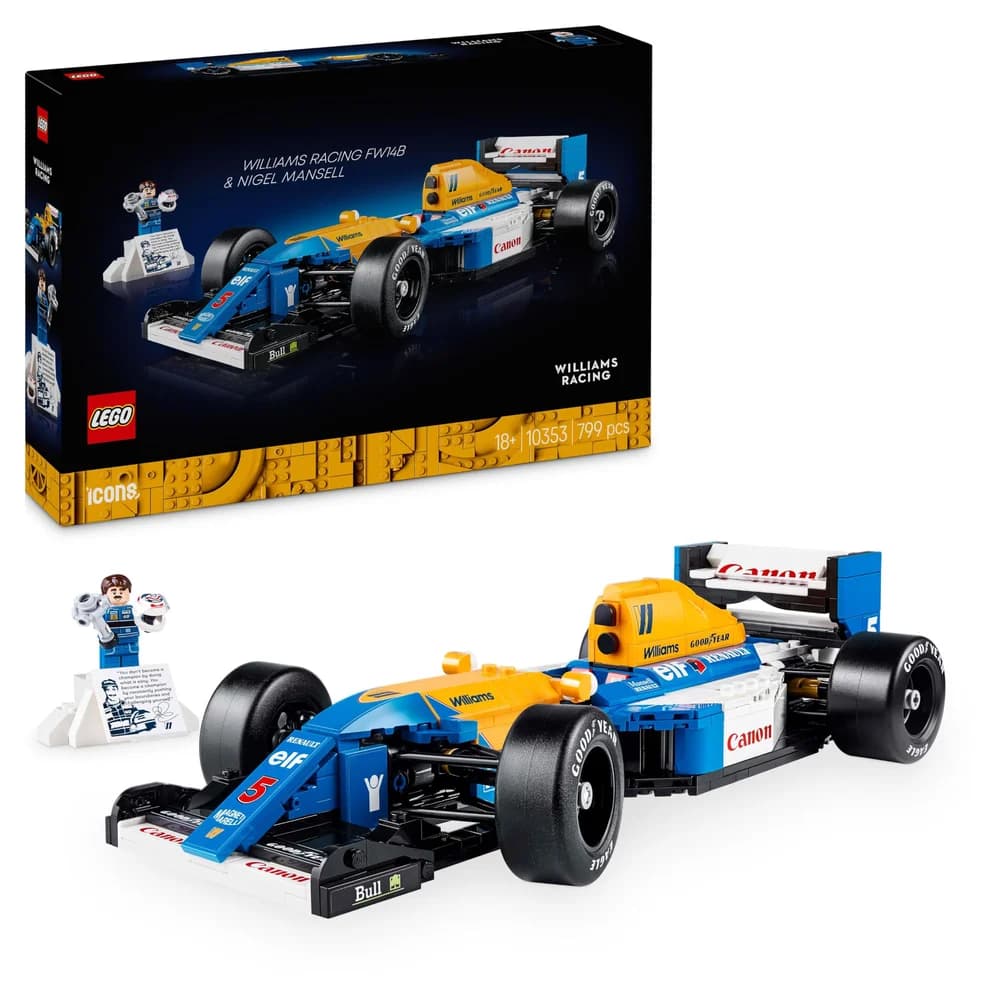 LEGO Icons 10353 Williams Racing FW14B