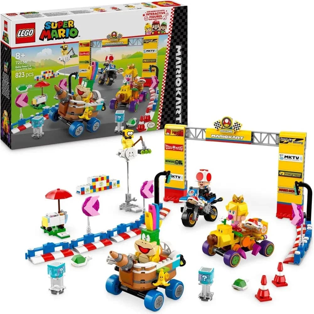 LEGO Mario Kart - Baby Peach & Grand Prix-Set