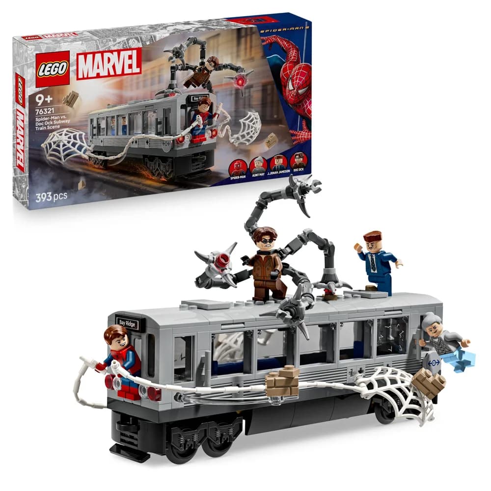 LEGO® Spider-Man vs. Doc Ock: Showdown in der U-Bahn - 76321