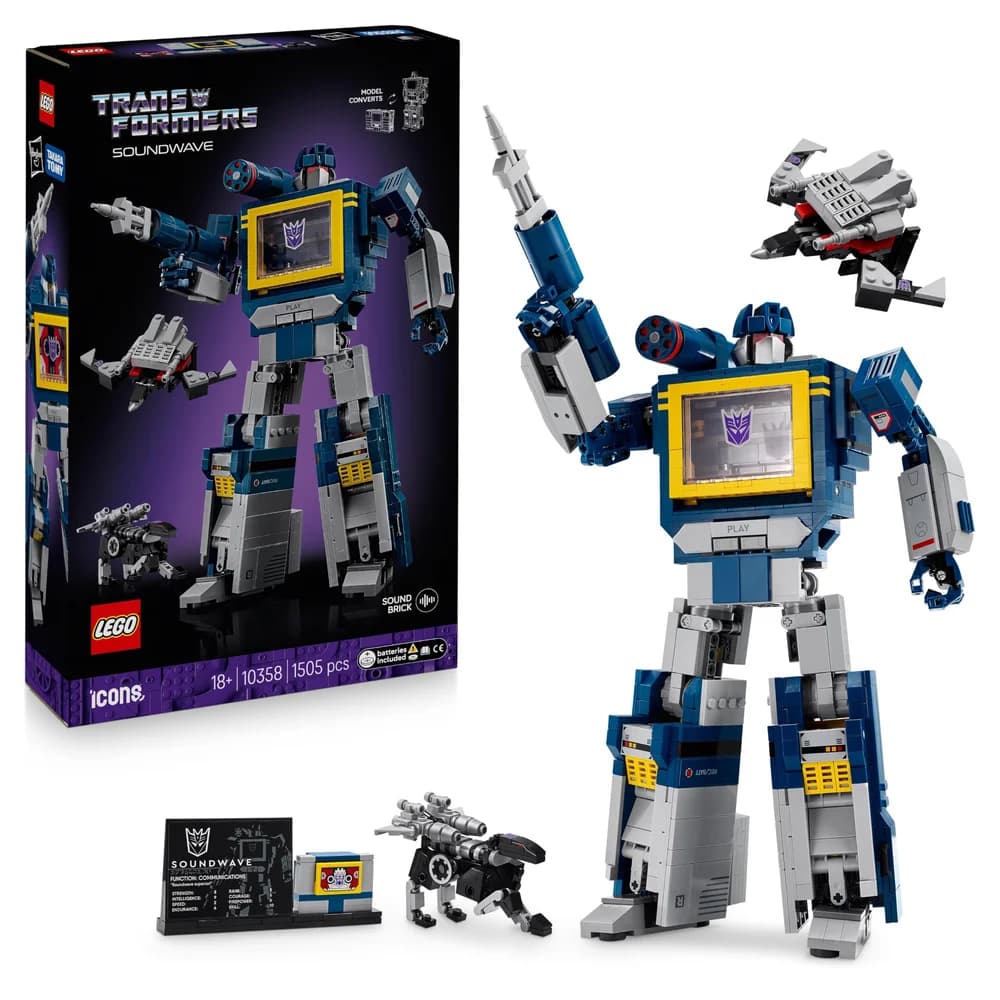 LEGO® Transformers: Soundwave - 10358