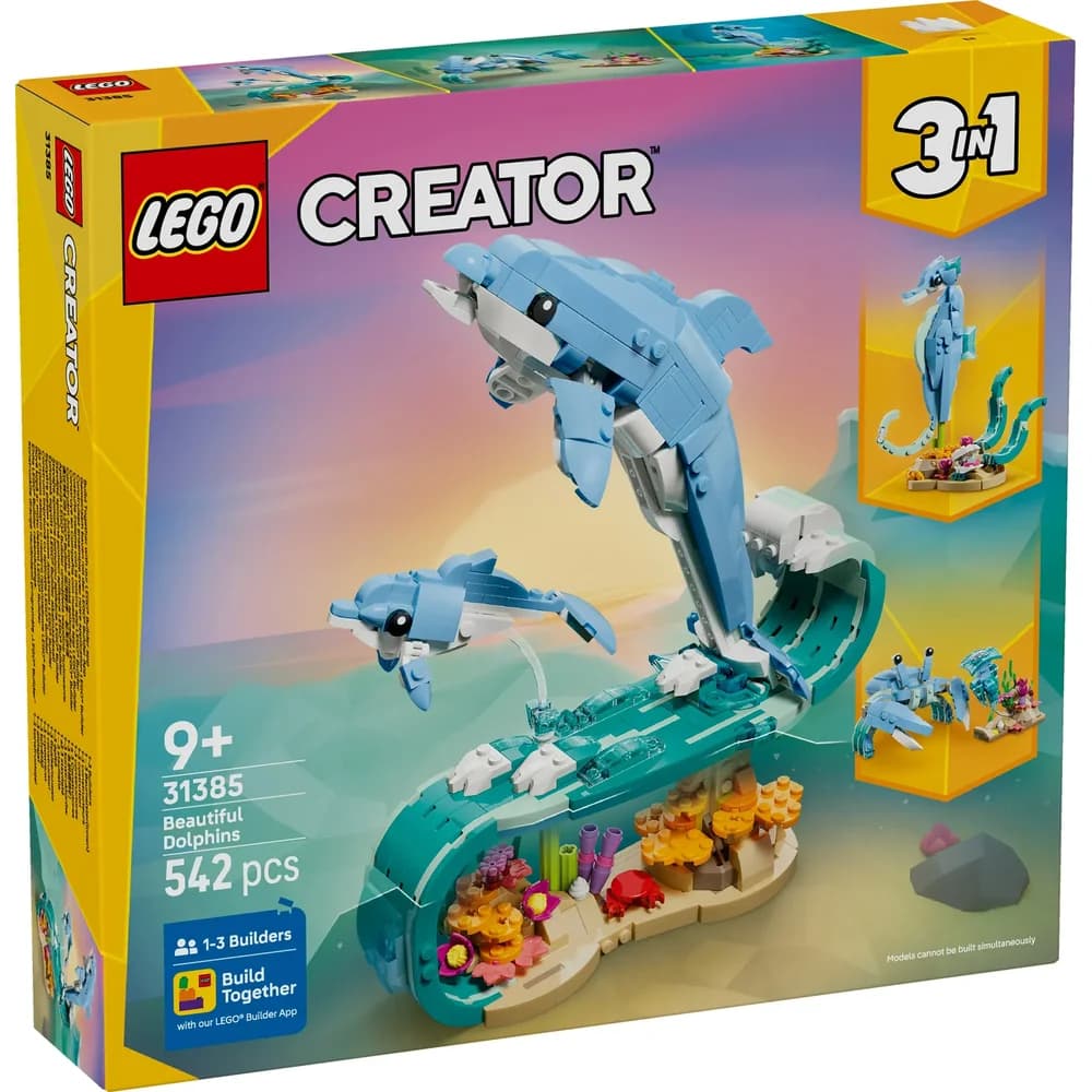 LEGO® Meerestiere: Wunderschöne Delfine - 31385