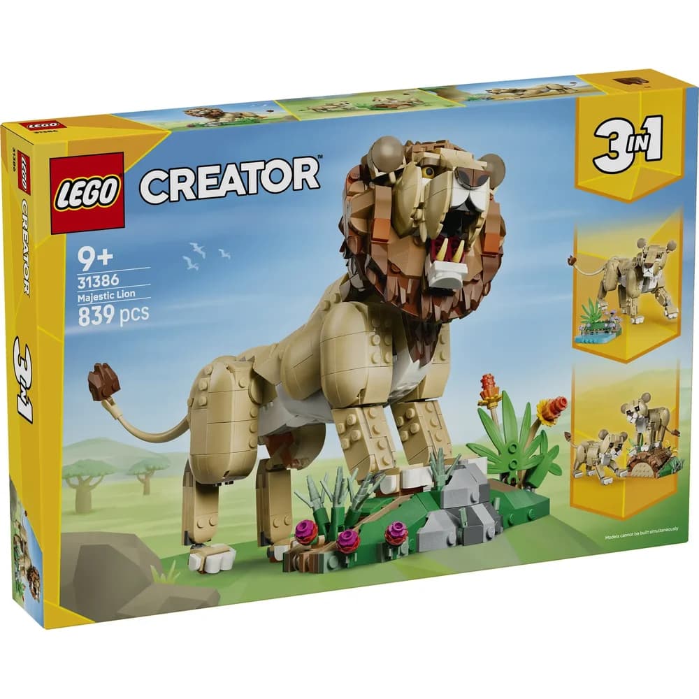 LEGO® Wilde Tiere: Majestätischer Löwe - 31386