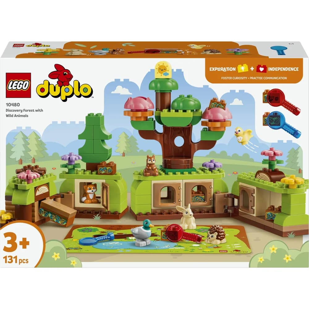LEGO Wald mit wilden Tieren