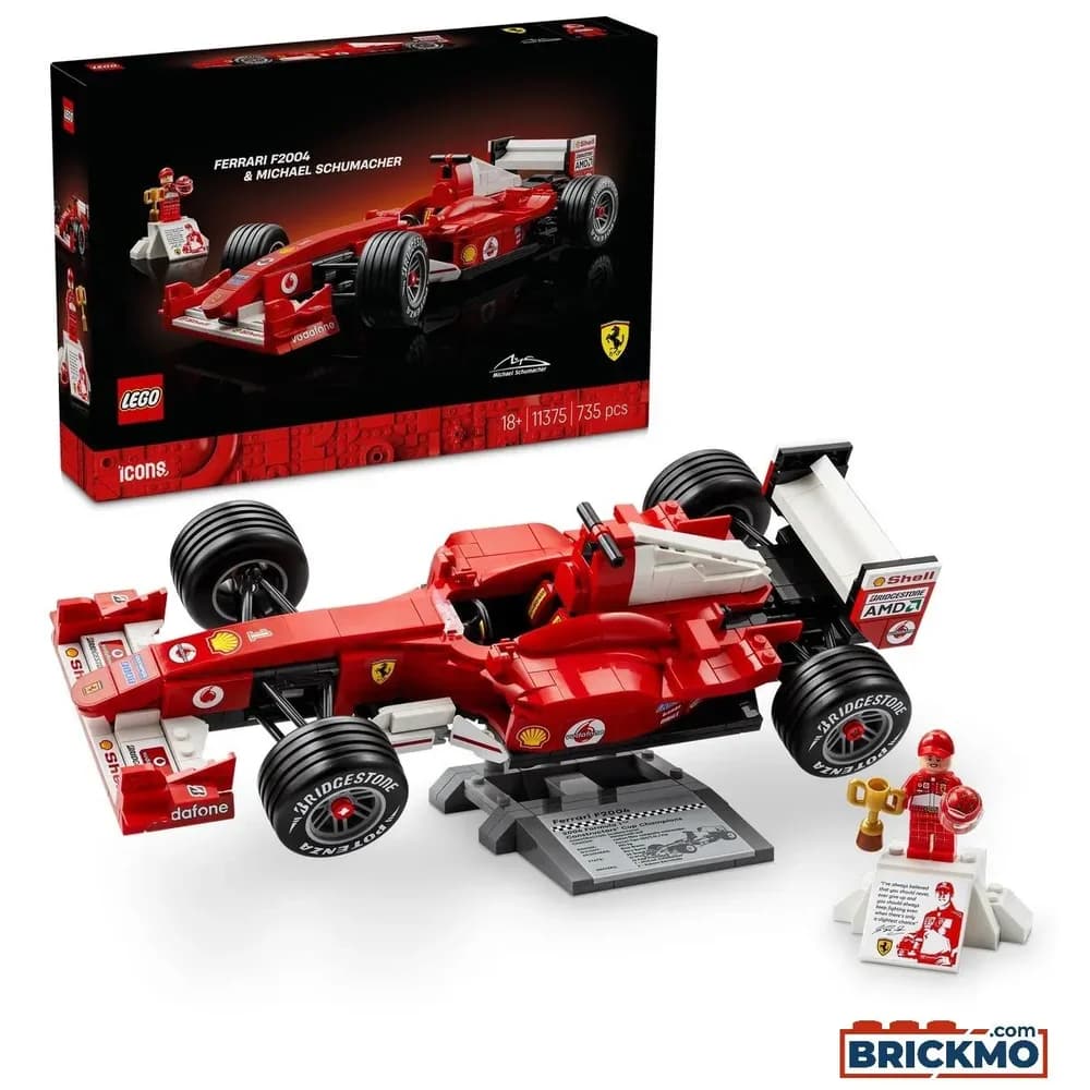 Ferrari F2004 und Michael Schumacher - 11375