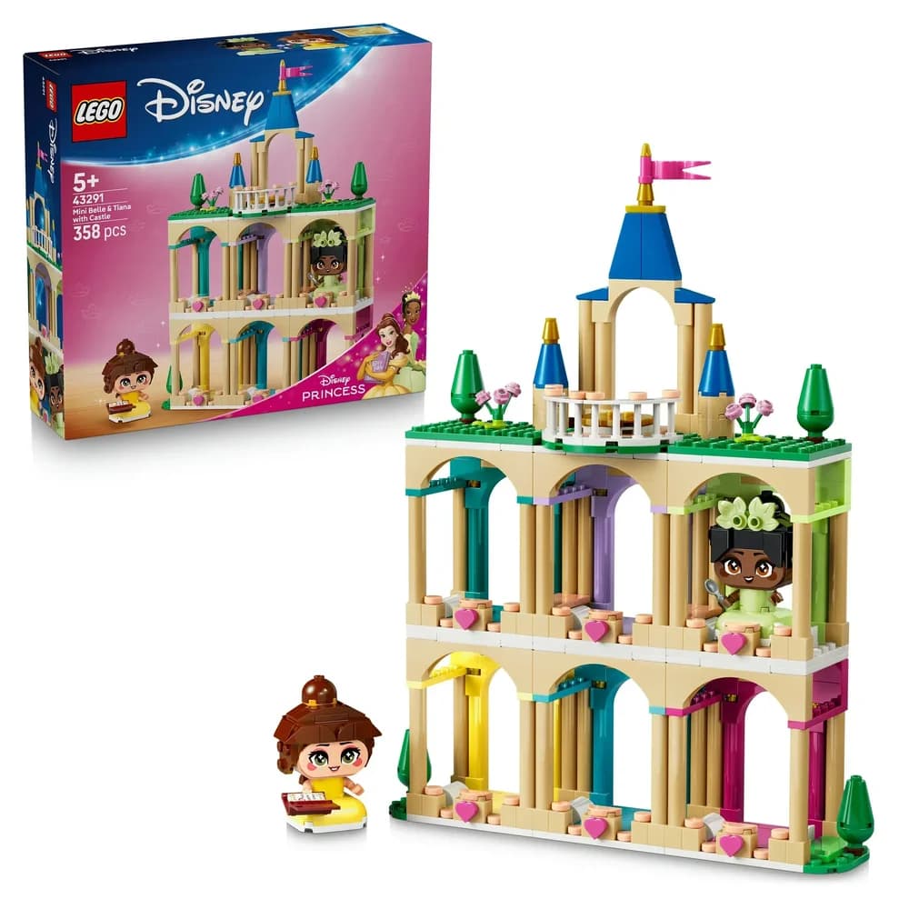 LEGO® Disney Mini Belle und Tiana mit Schloss 43291