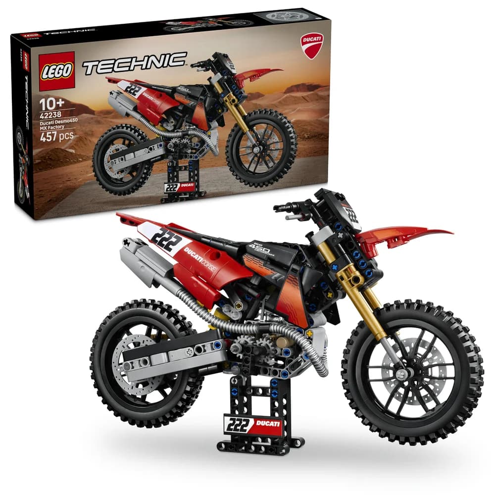 LEGO® Ducati Desmo450 MX Factory Motorrad - 42238