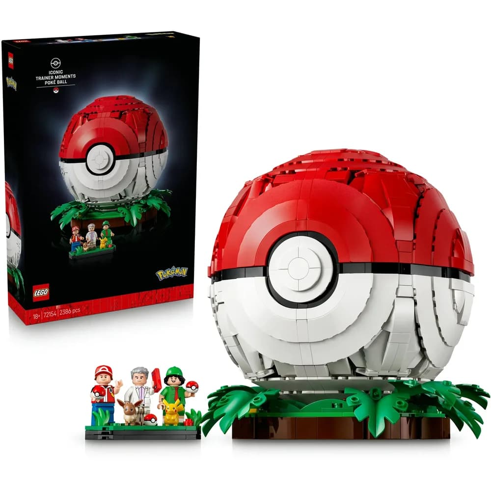 LEGO® Pokémon Ikonische Trainer-Momente Pokéball 72154