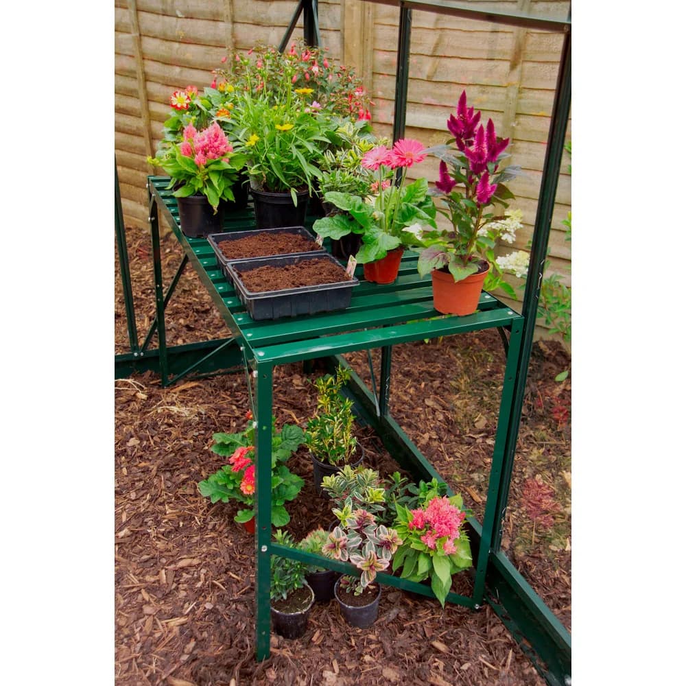 Vitavia Alutisch, 1 Ablage, 121x54x76cm, smaragd