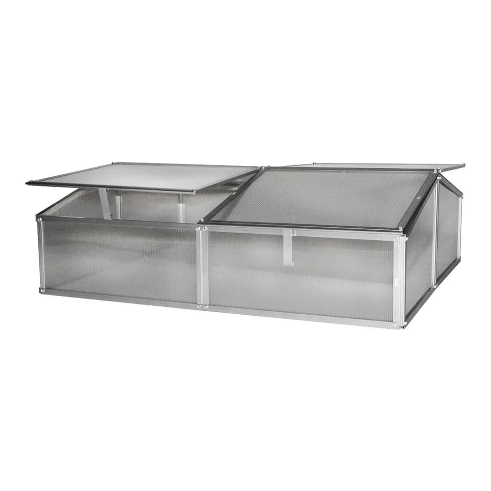 Vitavia Frühbeet "Gaia XS",aluminium blank,0,6 m2