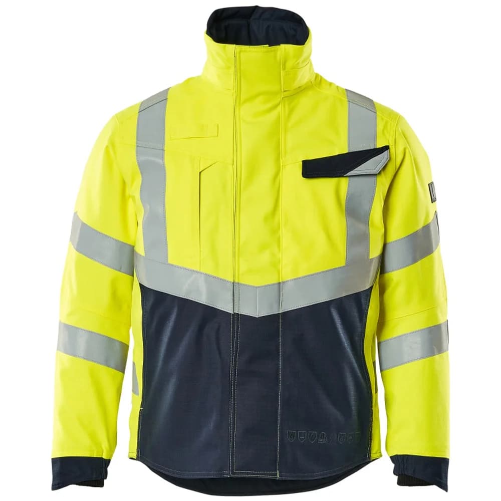 MASCOT Winterjacke Pilotjacke Multisafe 4XL hi-vis gelb/schwarzblau