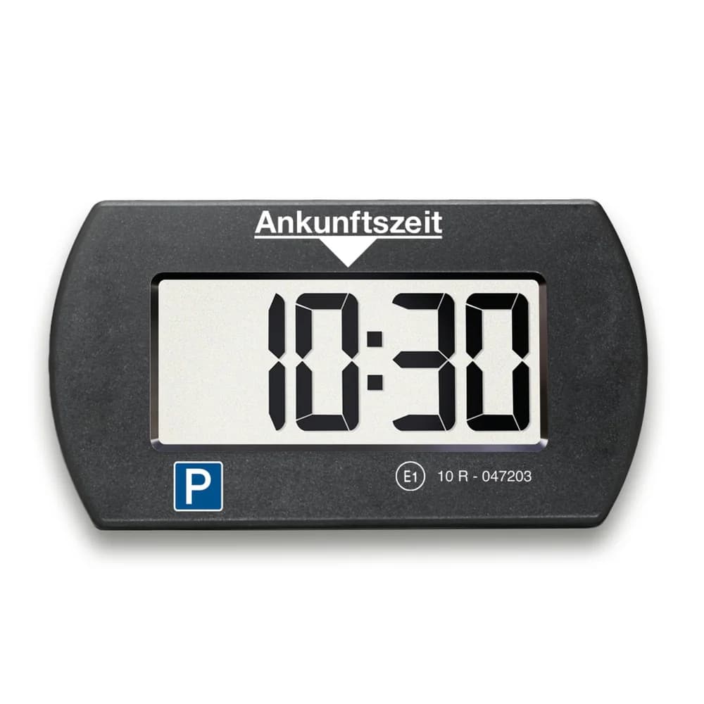 Needit Park Mini schwarz 3011 elektronische Parkscheibe mit Zulassung - DE 1 ct